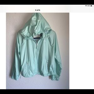 Abercrombie & Fitch Women Sun UV Parka Jacket Blazer Coat Windbreaker Logo